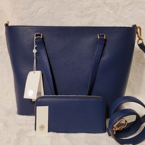 Tory Burch 2 Set NWT Designer Purse Handbag Wallet - Picture 9 of 13